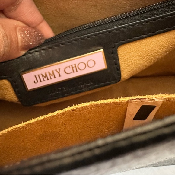 Authenthic Jimmy Choo Padlock Leather Handbag - Picture 13 of 16